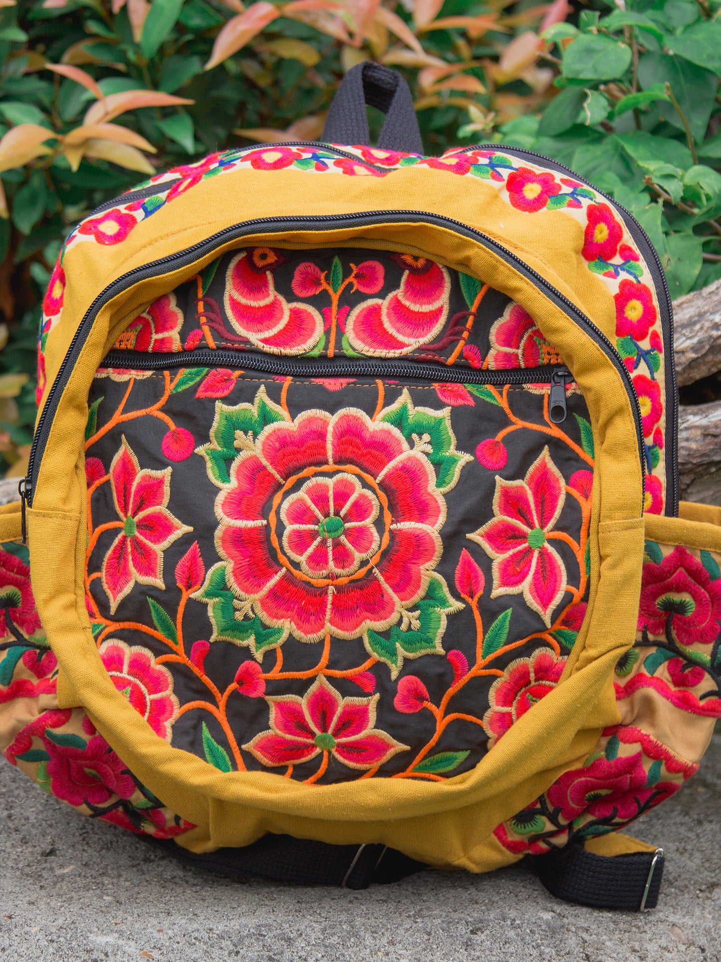 Hmong Tribe Embroidered Backpack