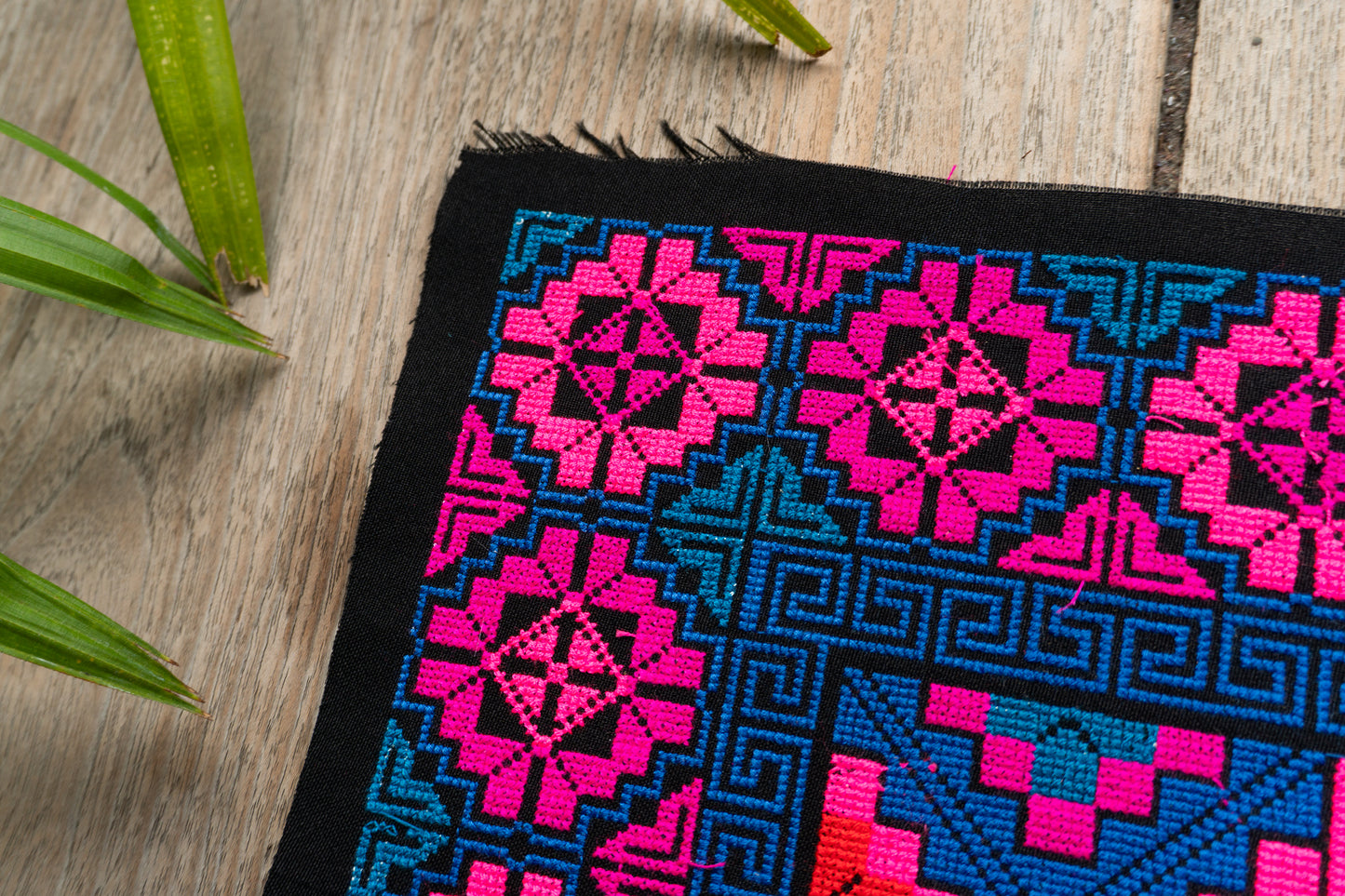 Amazing Multi Star Pattern Embroidered Fabric