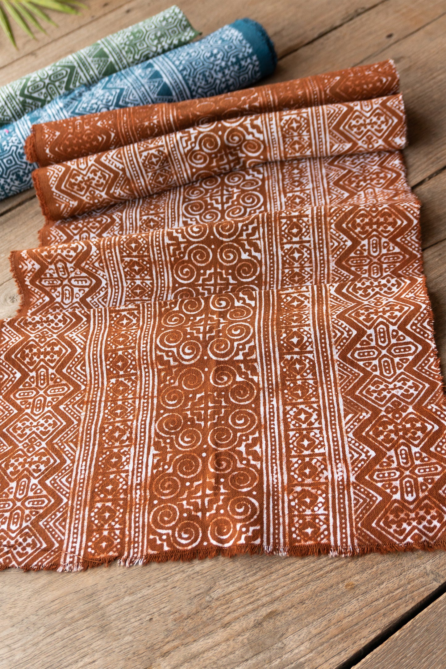 Handwoven Hmong Cotton Batik 14.5" width