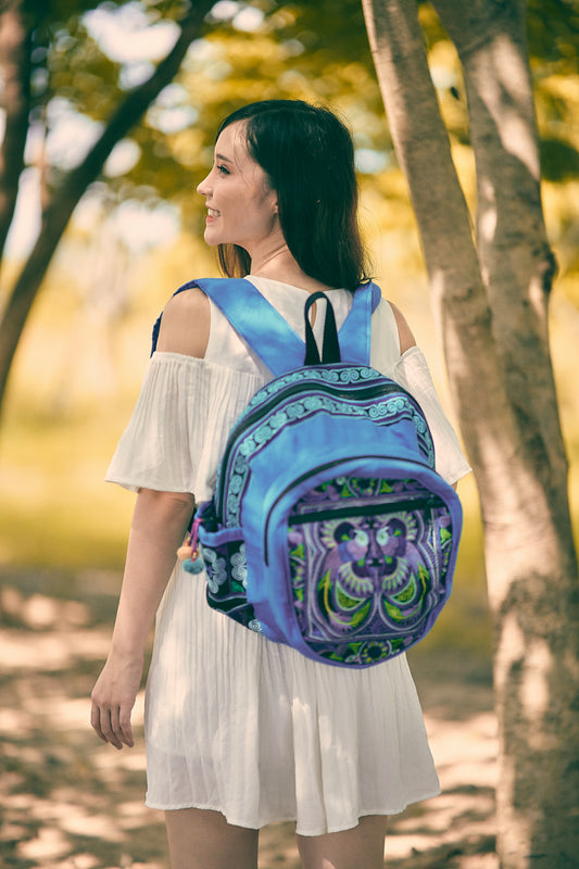 Hmong Tribe Embroidered Backpack