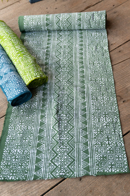 Handwoven Hmong Cotton Batik 14.5" width