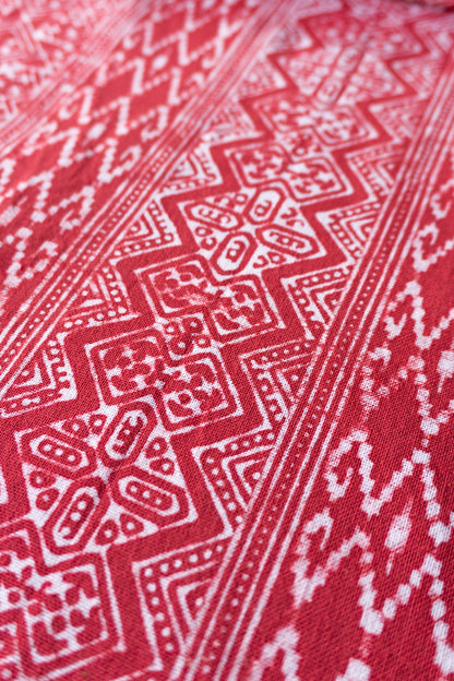 Handwoven Hmong Cotton Batik 14.5" width