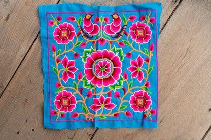 Cocoon Hmong Tribe Embroidered Fabric