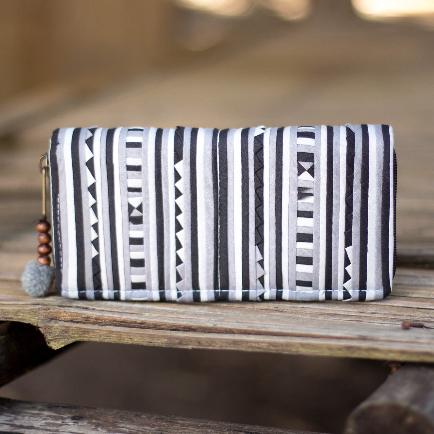 One of a Kind Lisu Fabric Wallet from Thailand